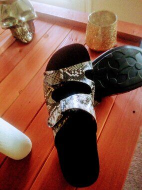 SAS snakeskin Jesus Sandals